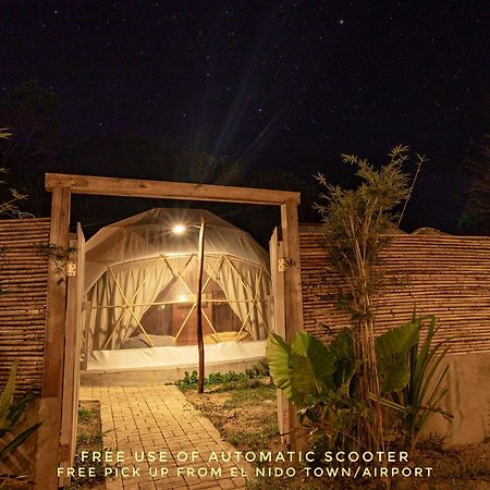 فندق Domes And Dreams Lio Glamping إل نيدو المظهر الخارجي الصورة